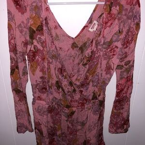 Mossimo Floral Romper